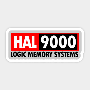 hal 9000 logic memory systems Sticker